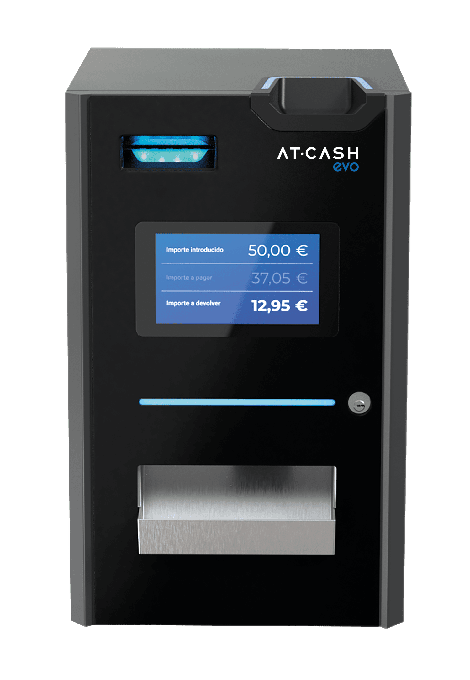 ATCash Evo cobro automático pantalla táctil